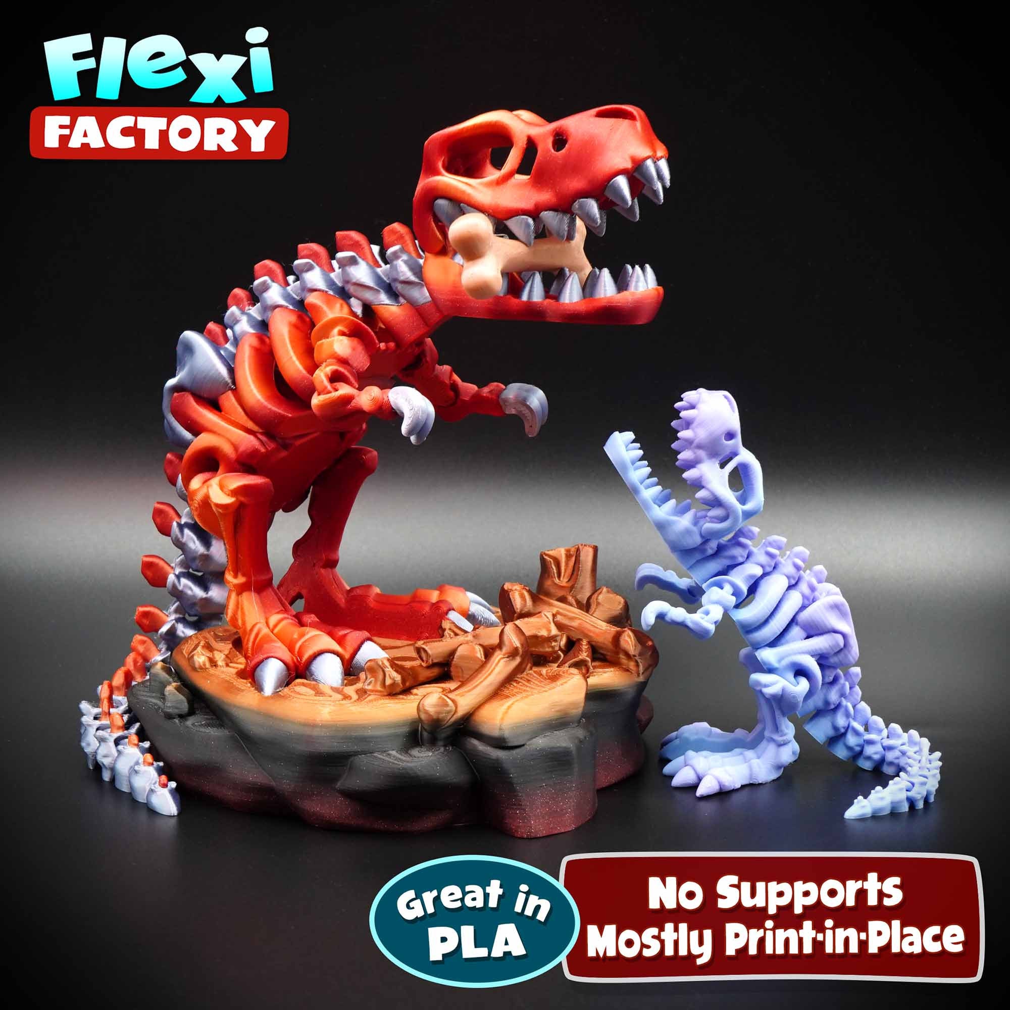 Flexi T-Rex Fidget Toy